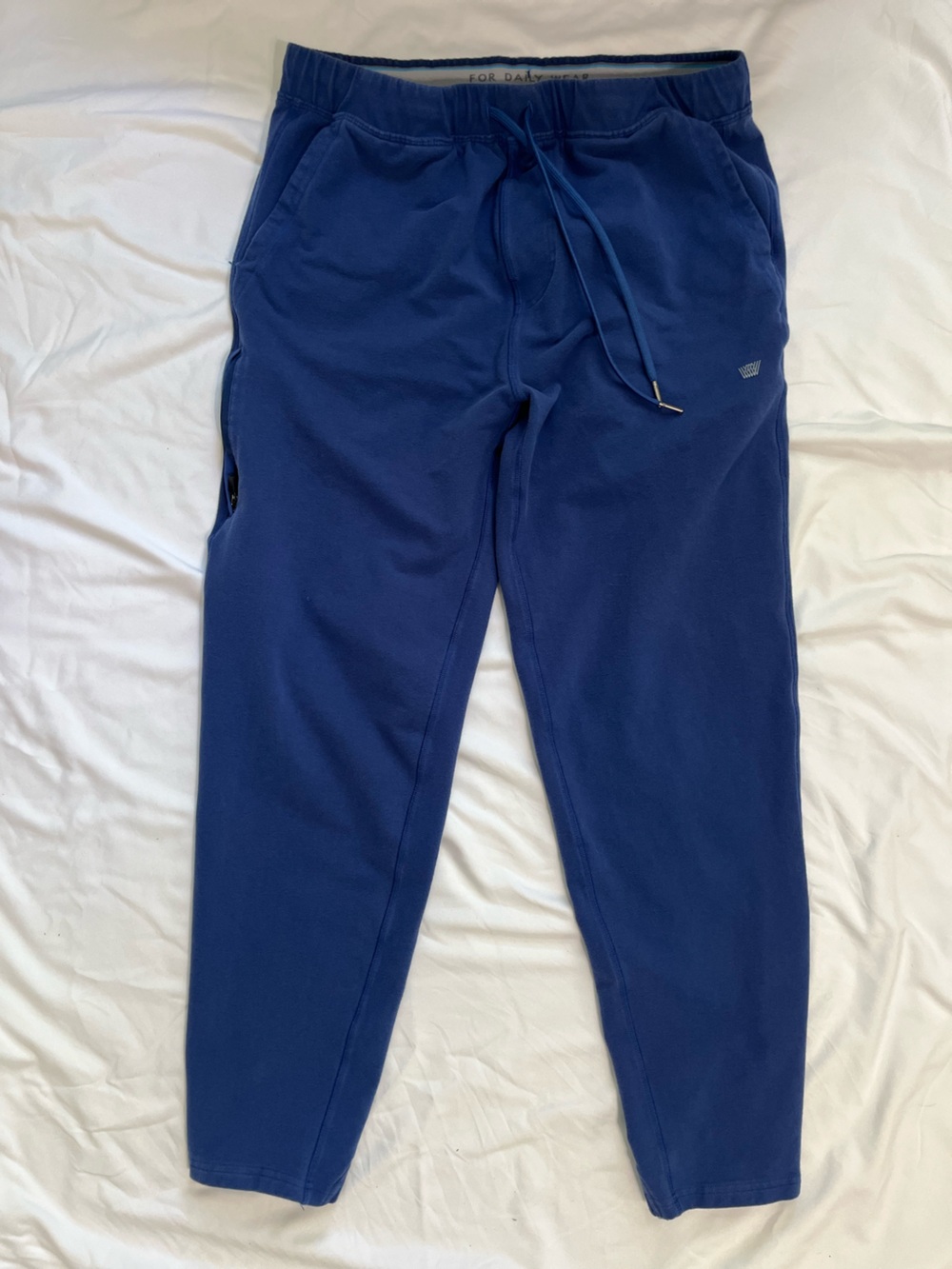 Mack Weldon men’s Navy Blue Slim Jogger Sweatpants size large